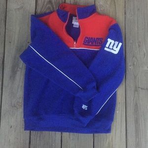 EUC Authentic NFL NEW YORK GIANTS Boys Sweat Top